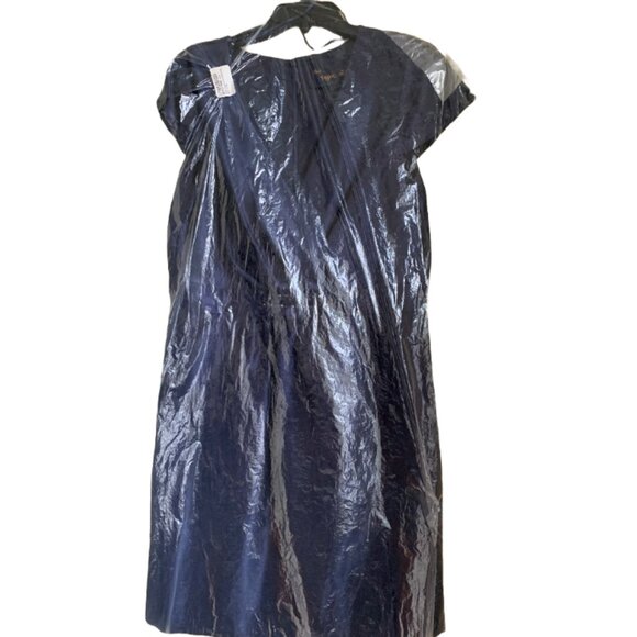 NWT Just Taylor Women's Navy Blue Jewel Surplice Cocktail Dress Sz 14 - Picture 6 of 9